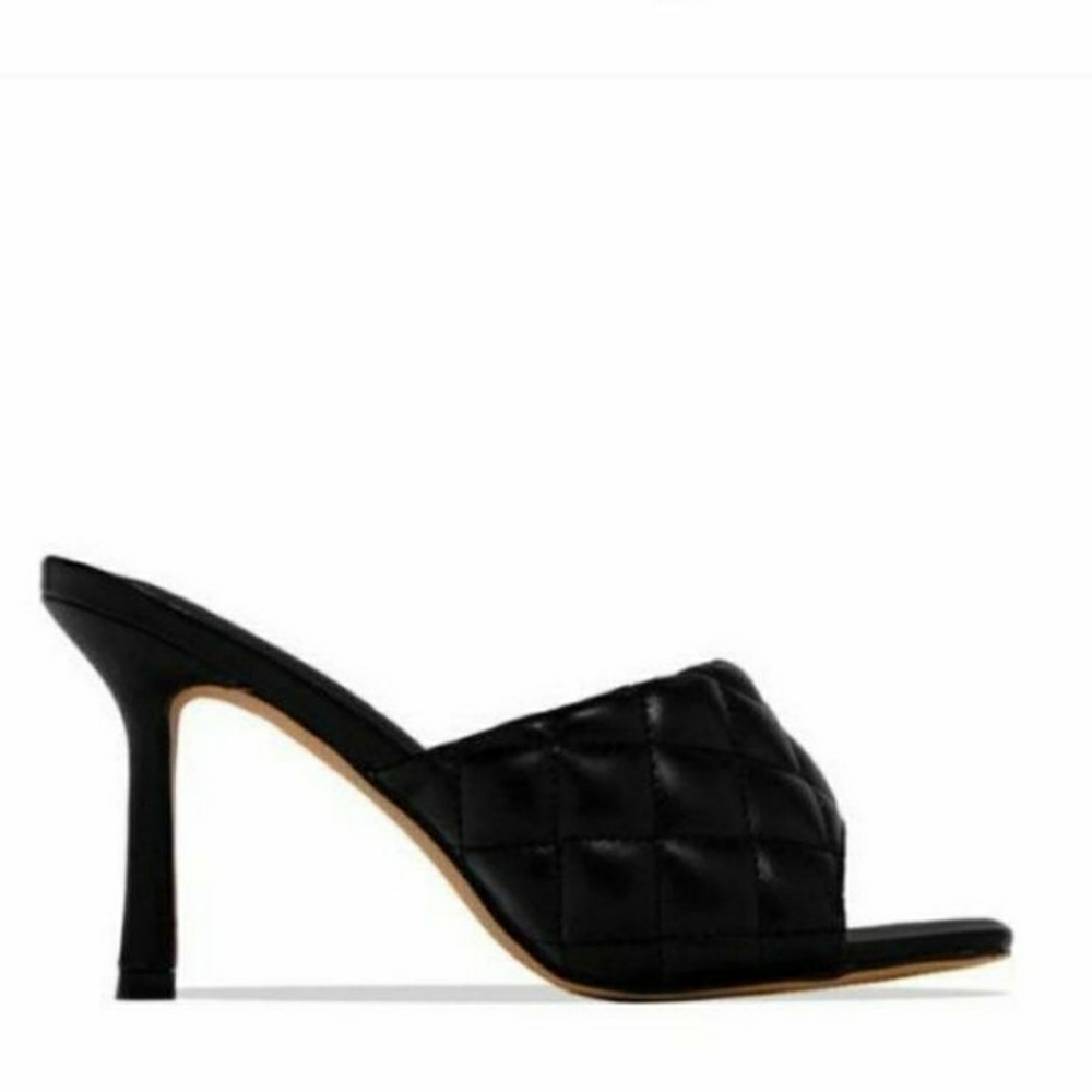 💥NWT- Quilted Square Toe Muled - Picture 5 of 7